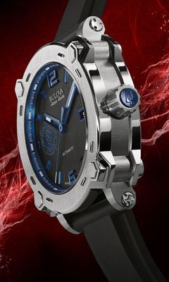 Bulova Accu-Swiss 63B189 Percheron Manchester United Swiss Made