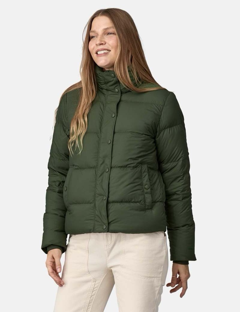 Patagonia Silent Down Full-Zip Jacket Torrey Pine Green 27935-TPGN