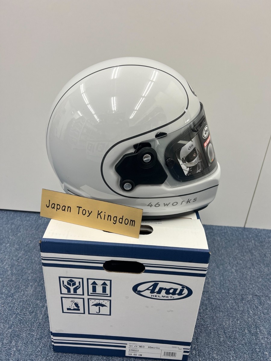 Arai Helmet RAPIDE NEO 46WORKS RACE White Size [M-22.8in,L-23.6in