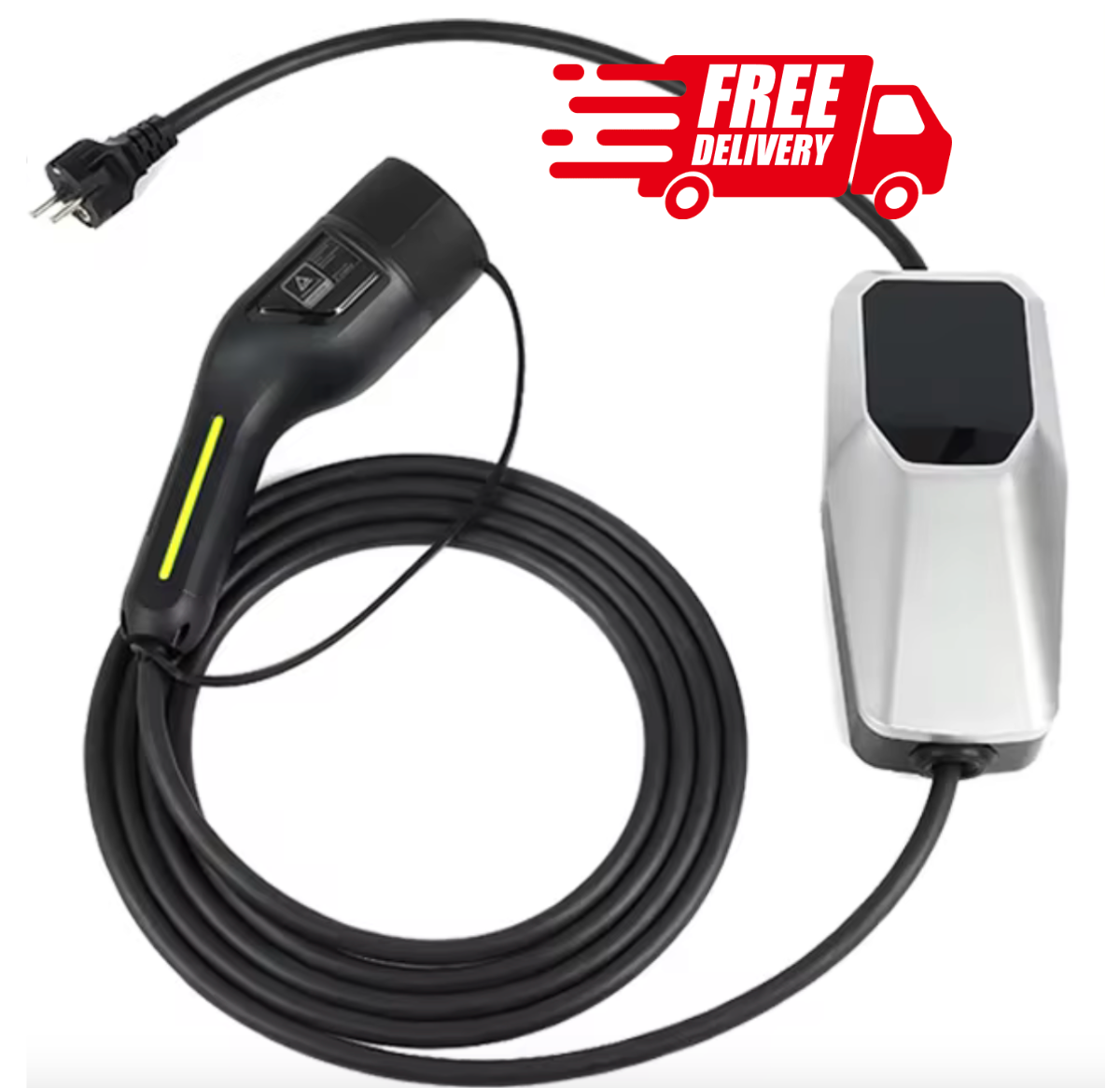 Portable Quality EV Charger Type 2 - Schuko 230V (For: Mazda EZ‑60