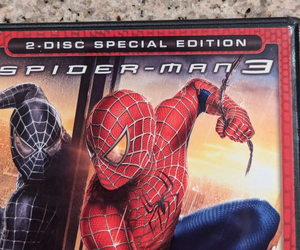 Spider-Man 3 (DVD, 2007, 2-Disc Set, Special Edition) VG WS