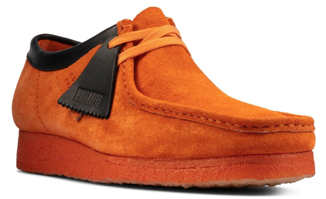 Clarks Wallabee Originals - 26163072 - Orange - Men's (SPECIAL