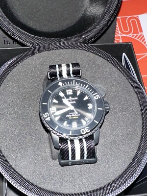 Blancpain x Swatch Ocean of Storms Fifty Fathoms SO35B400 From JPN