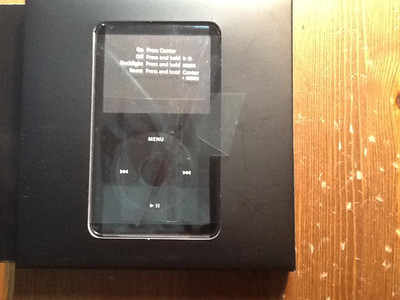 Boxed Apple iPod Video A1136 60GB 5th Generation - Black (MA147LL