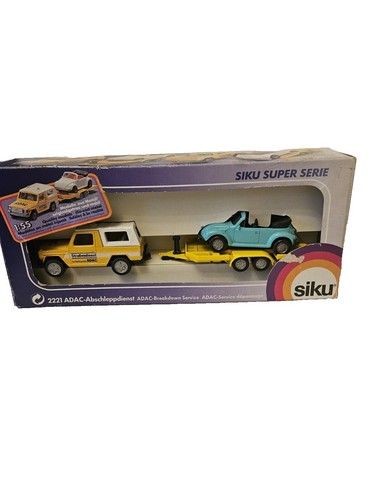 Siku Super #1519 - Diecast Car w/ Trailer *NEW* VW Golf | eBay