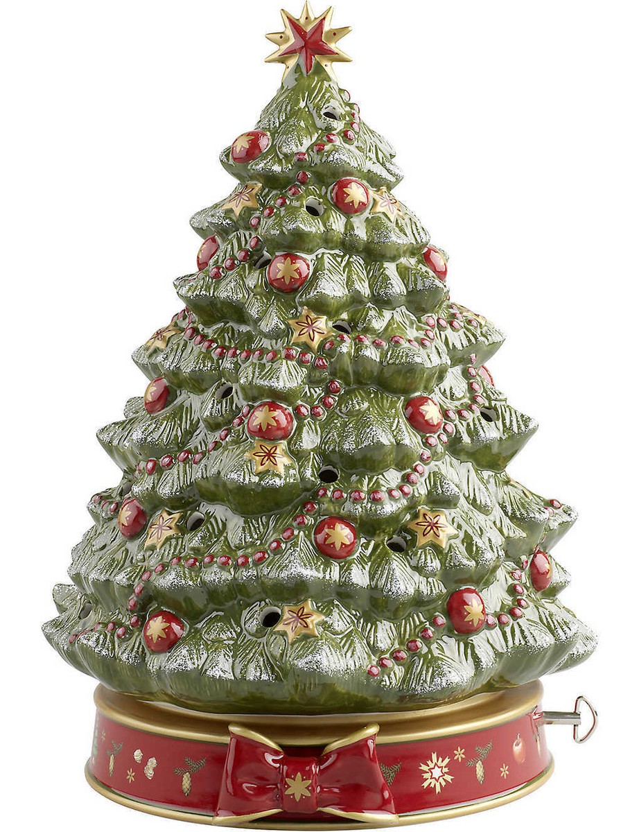 Villeroy & Boch Toy's Delight Christmas Tree with Music Box ~NEW