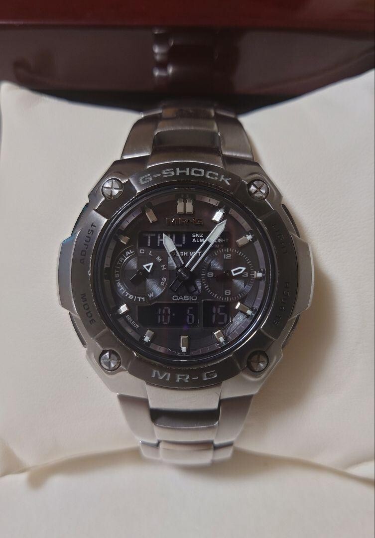 CASIO watch G-SHOCK MR-G MRG-7600D-1BJF Men's Watch in Box used | eBay