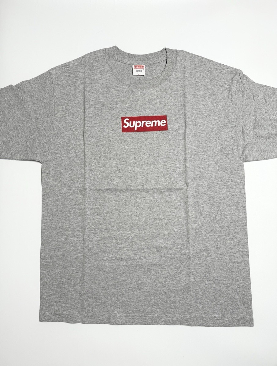 Supreme Box Logo Tee 2003 Grey L | eBay