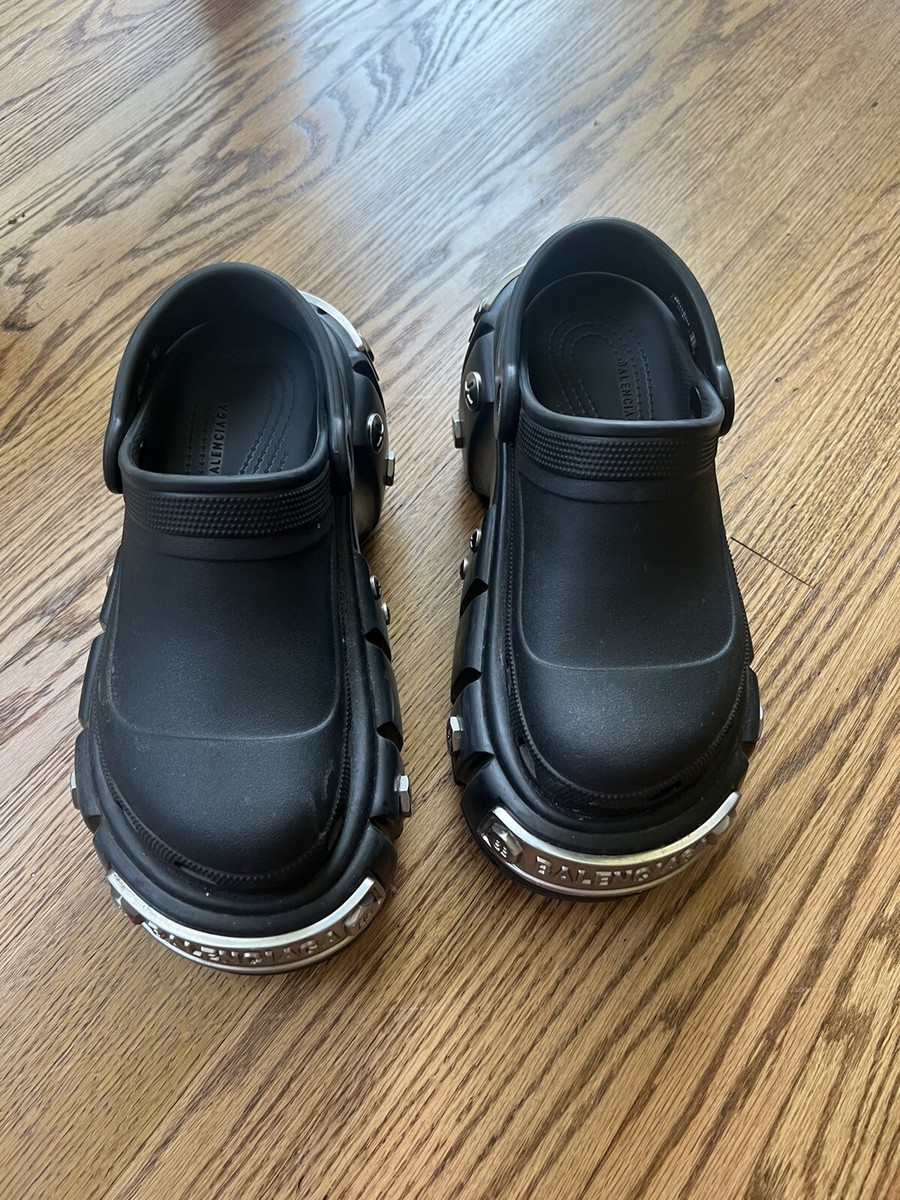 Balenciaga hard crocs unisex size us 8 fashion | eBay
