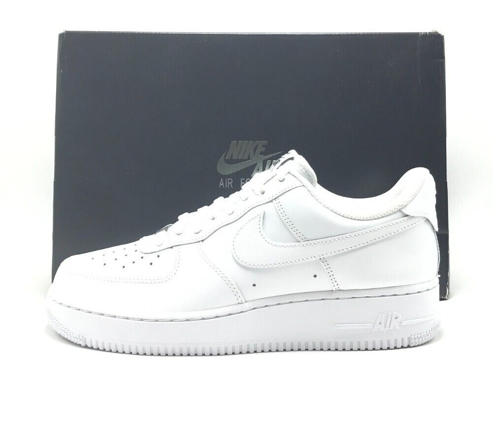 NEW* MEN Nike Air Force 1 Low Flyease White/White/White (FD1146