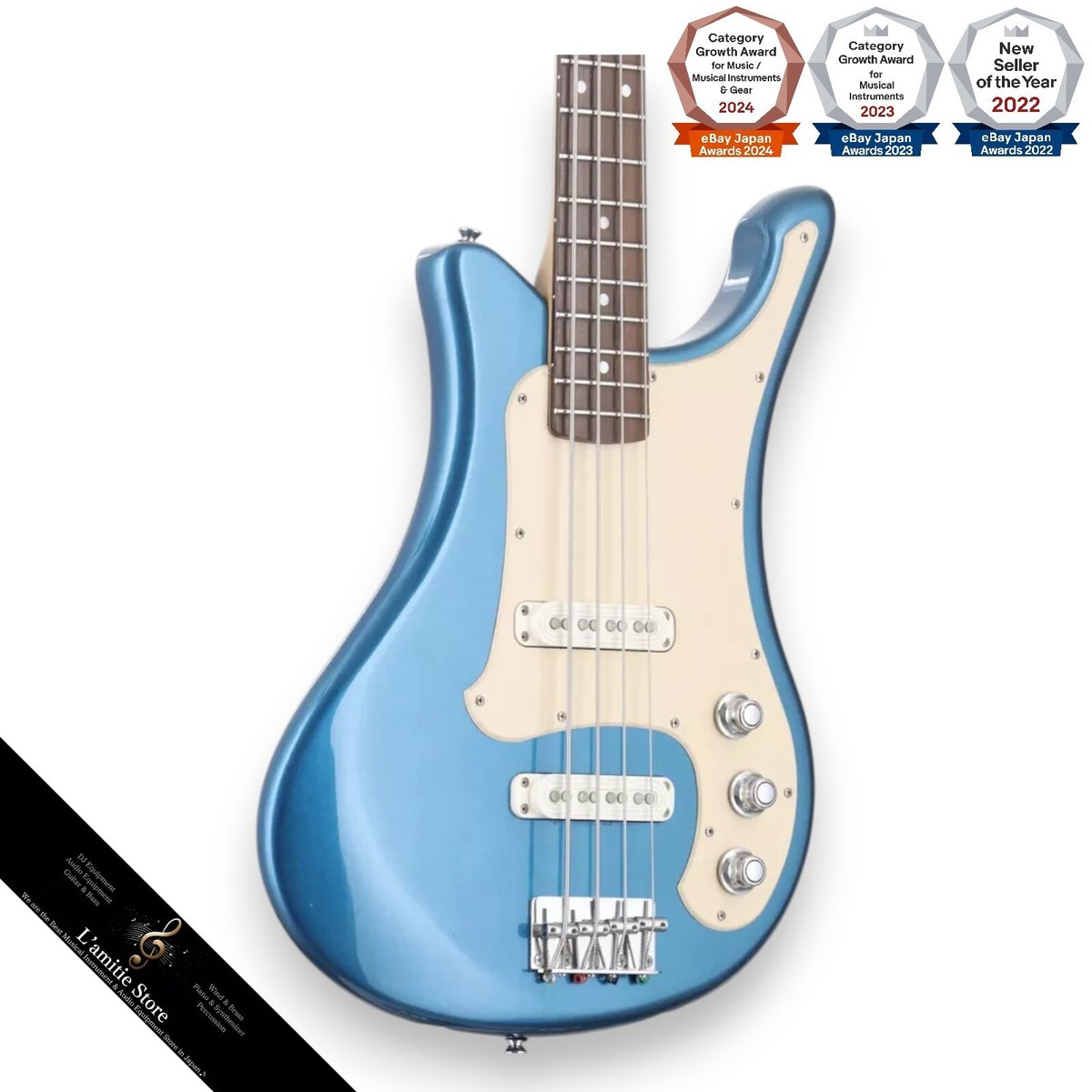 YAMAHA SBV-500 SLB Shelby Blue SBV500 Musical Instrument Right