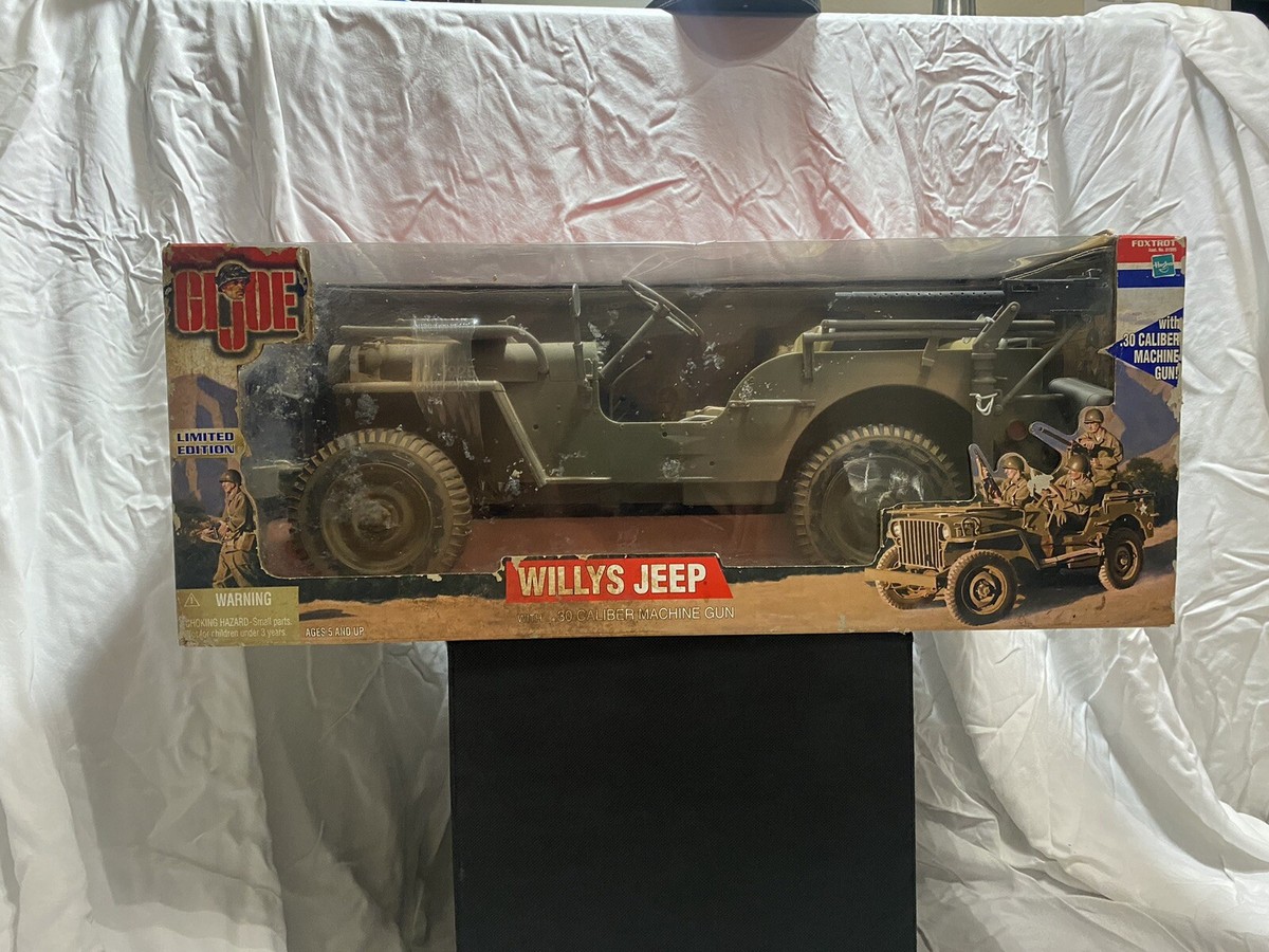 Hasbro GI JOE Willy's Jeep Limited Edition, 2001 (.30 Caliber