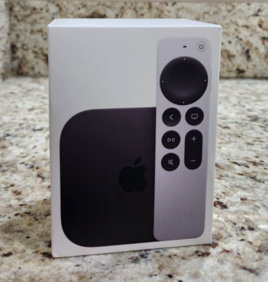 Apple TV 4K HDR 64GB (3rd Gen) Wi-Fi Media Streamer MN873LL/A