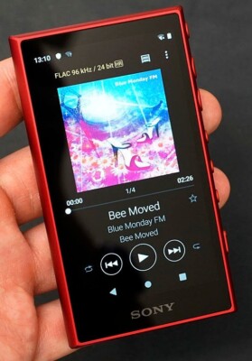 SONY WALKMAN 16GB Hi-Res A Series Audio Player NW-A105 Red English