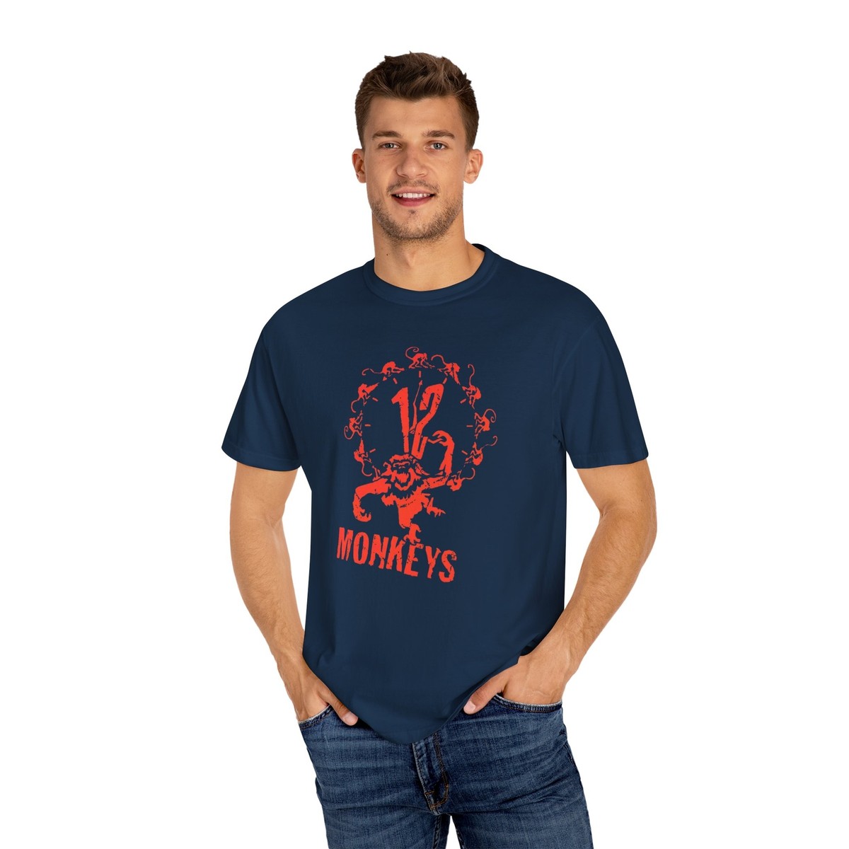 12 monkey 90s classic Unisex Garment-Dyed T-shirt | eBay