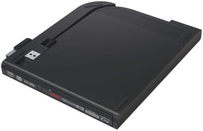 Buffalo UHD BD Portable Blu-ray Drive - Black (BRUHD-PU3-BK) for