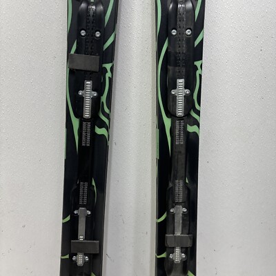 ELAN AETHXC20 LAUNCH QT BLACK / GREEN / TEAL FRONTSIDE KIDS SKIS