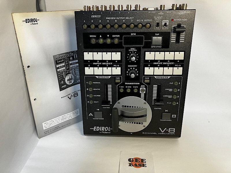 Edirol V-8 8 Channel Video Mixer Switcher Roland Video Editor