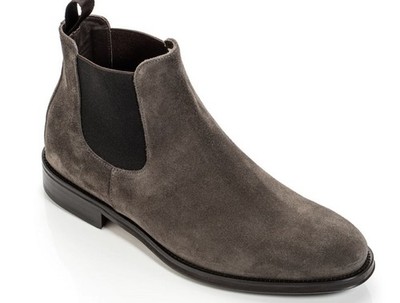 MAGNANNI Chelsea Suede Grey Boots Size 9.5 | eBay