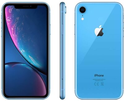 Apple iPhone XR 64GB 128GB 256GB Verizon AT&T T-Mobile Fully