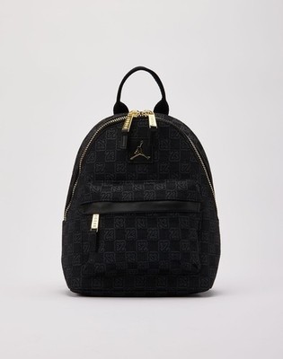 Air Jordan Monogram Logo Jacquard Mini Backpack 8L Luxury Travel
