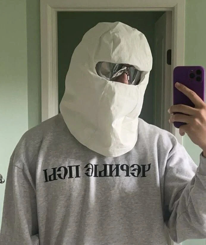 YEEZY SEASON 9 HOODED MASK SAMPLE | eBay