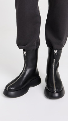 3.1 phillip lim Mercer black Leather Boots shearling Size 40 | eBay