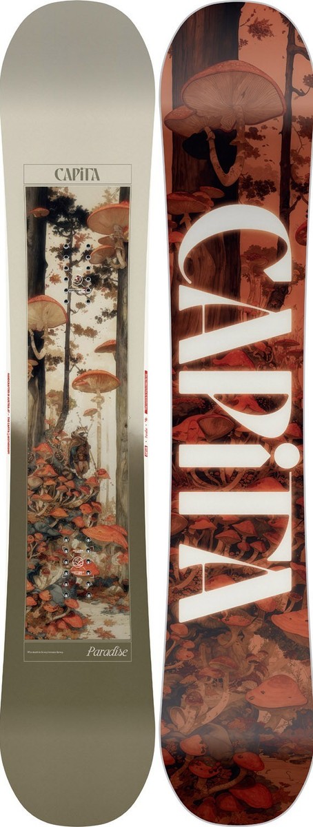 Capita Paradise Womens Snowboard 143 cm, All Mountain Twin, New