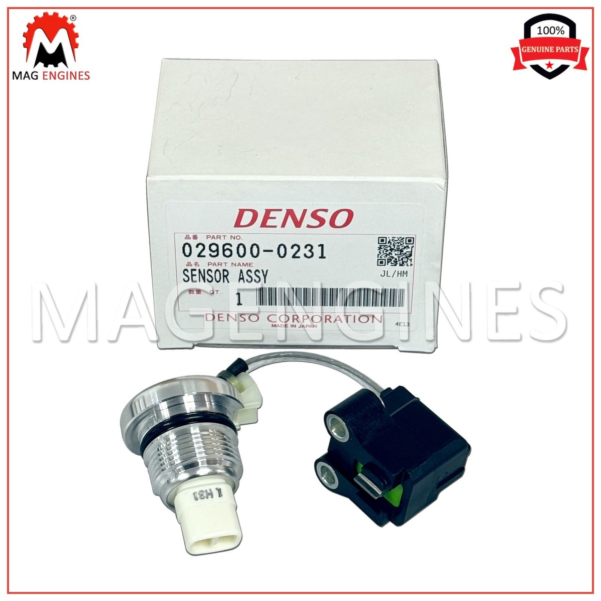 029600-0231 DENSO GENUINE DIESEL PUMP SPEED SENSOR 1KZ 1KZ-TE FOR