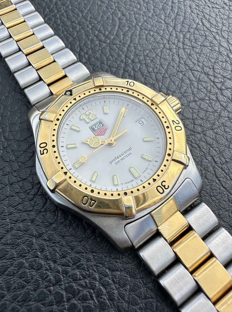TAG Heuer 2000 Off-White Men's Watch - WK1220 for sale online | eBay