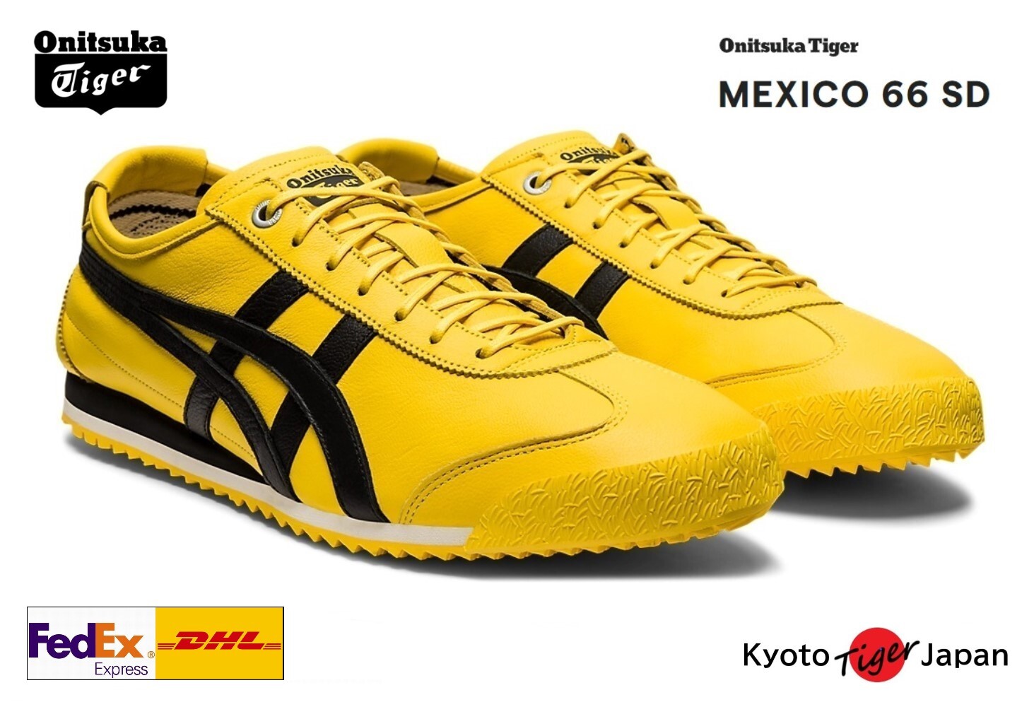 Onitsuka Tiger MEXICO 66 SD (YELLOW/BLACK) 1183A872.752 [Unisex