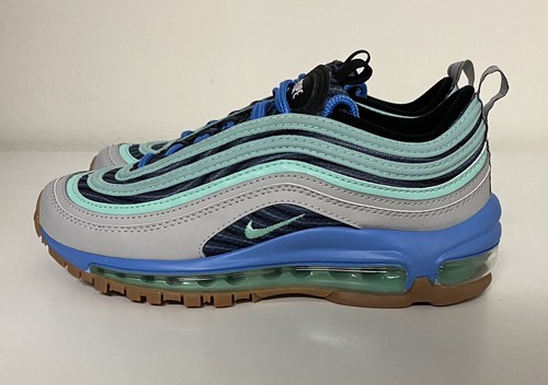 Nike Air Max 97 By You ID Grey Blue Green Black Gum Women's Sz 5