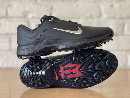 Nike Air Zoom Tiger Woods TW20 PGA Tour Golf Cleats Black Men Size
