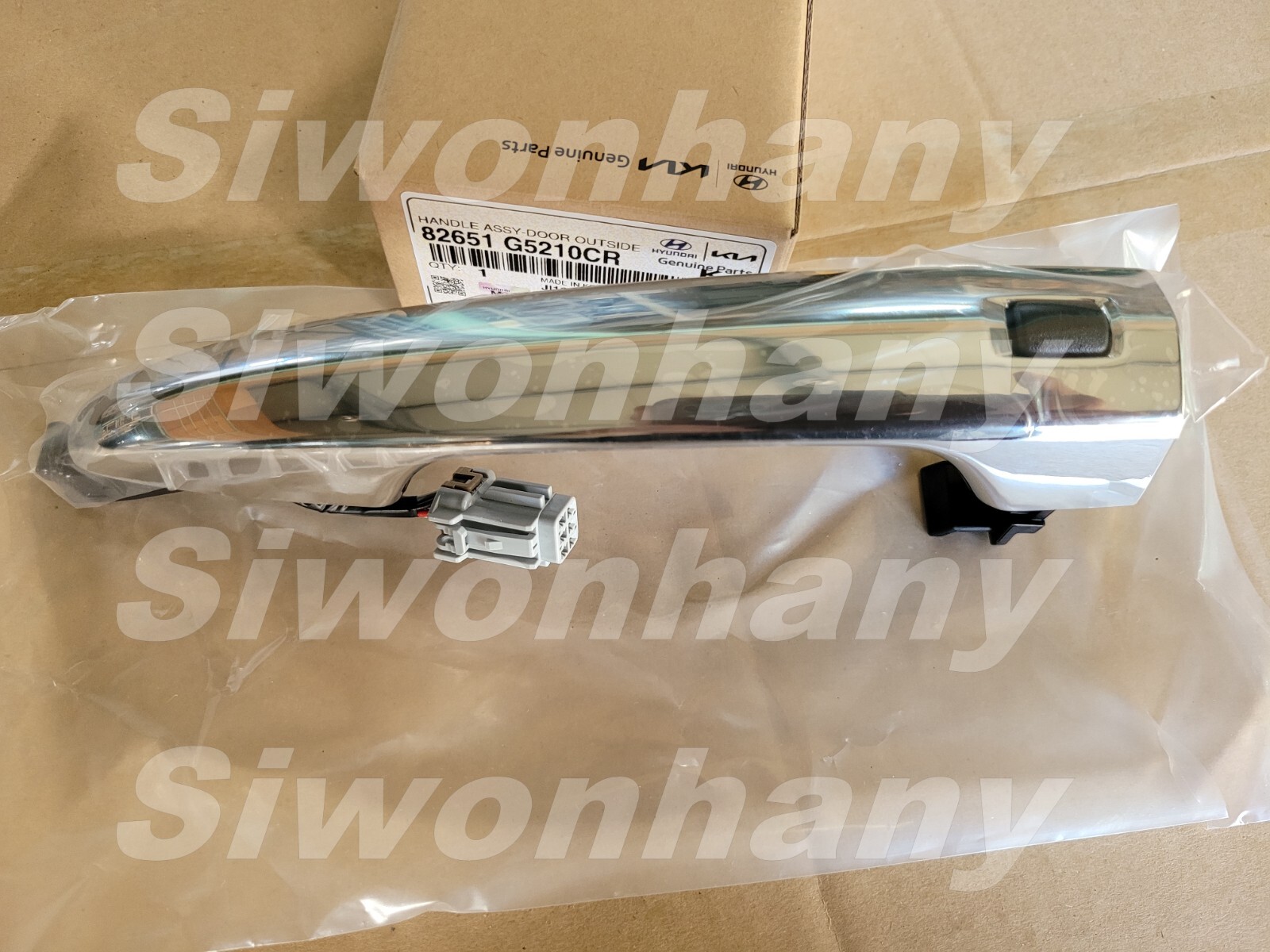 OEM Front Door Outside Handle Chrome Door For KIA NIRO 2017-2019