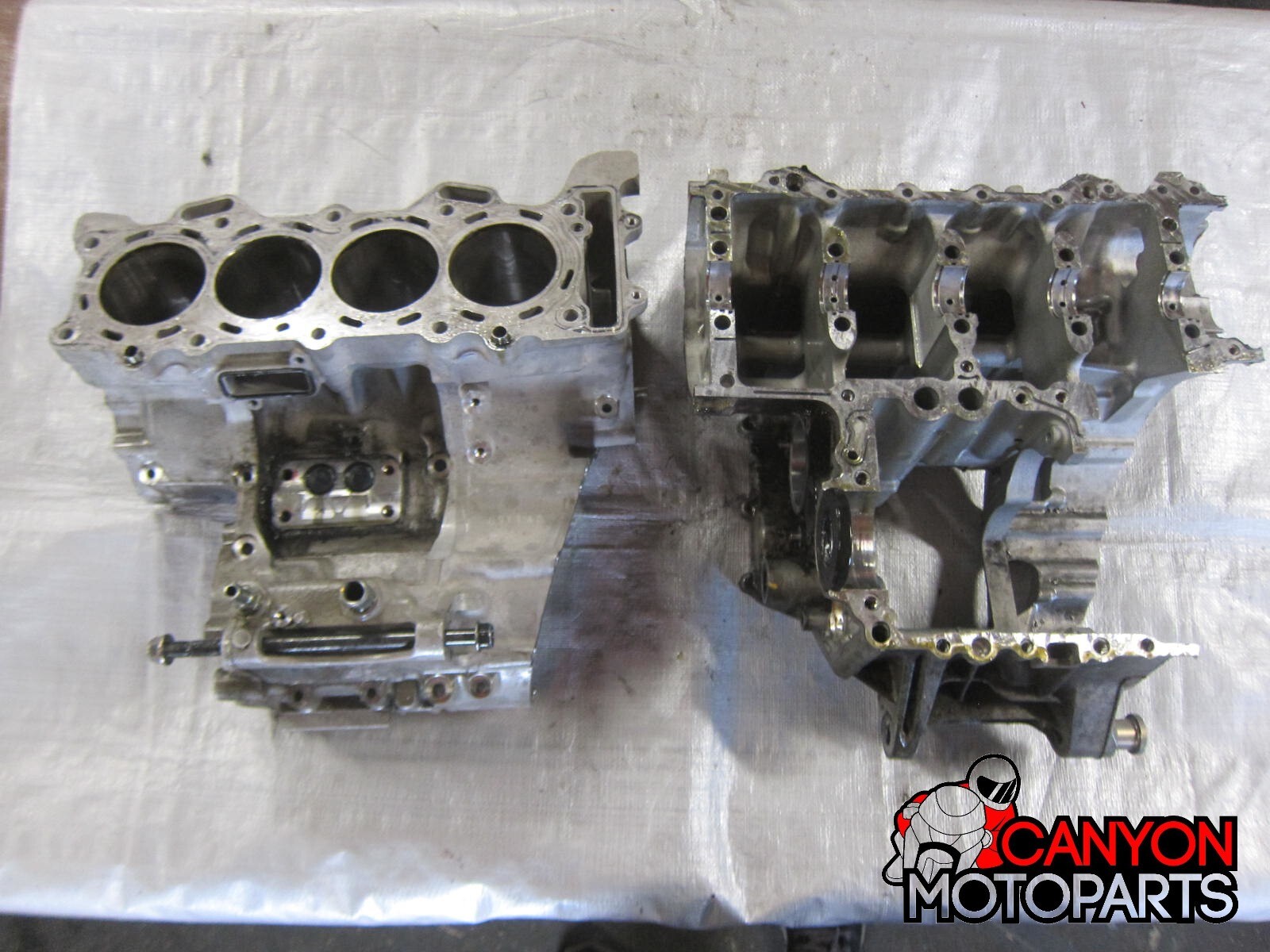 19 20 21 22 23 Kawasaki ZX6R ZX6 ZX636 Engine Main Cases - FOR