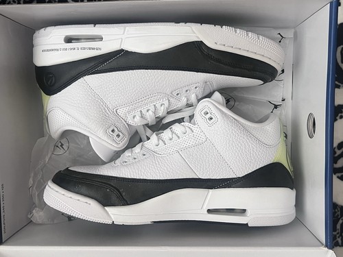 Size 10.5 - Jordan 3 Retro SP x Fragment Design White 194497069036