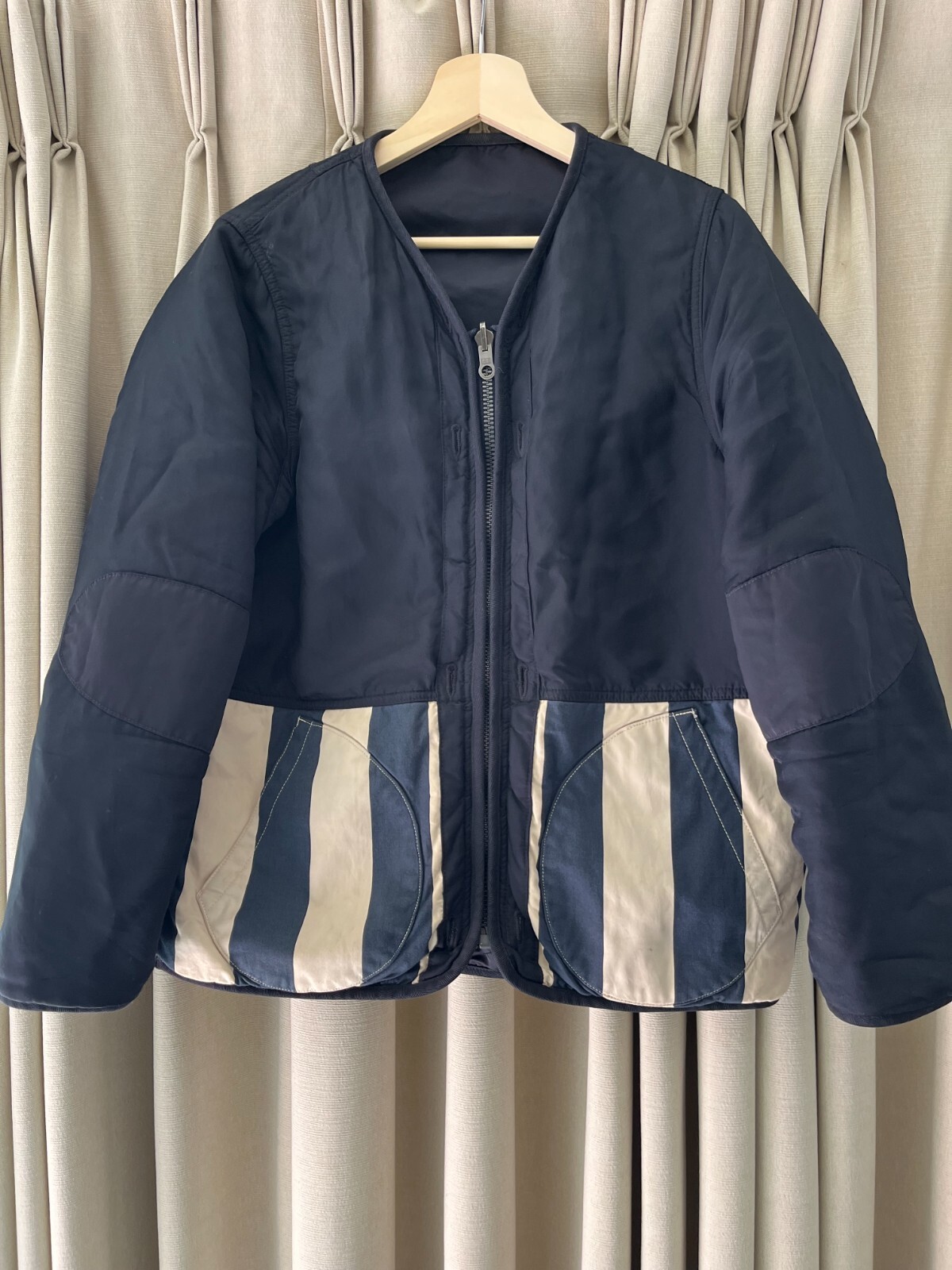 Visvim 19ss Mud Dye Iris Liner Jacket Flagged Navy Size 2 Used | eBay