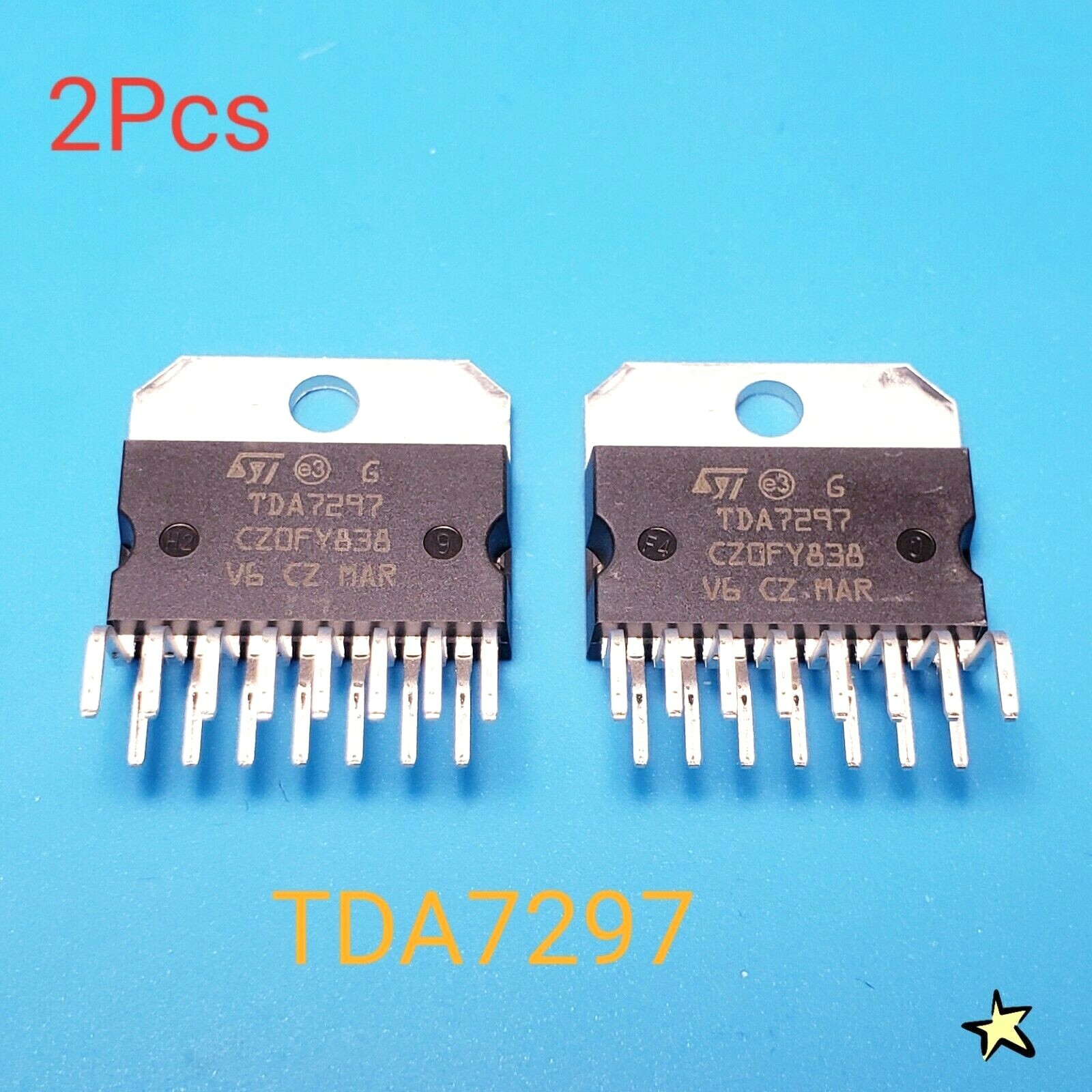TDA7297 ORIGINAL TDA-7297 Amplifier ic chip ST IC ZIP-15 | eBay
