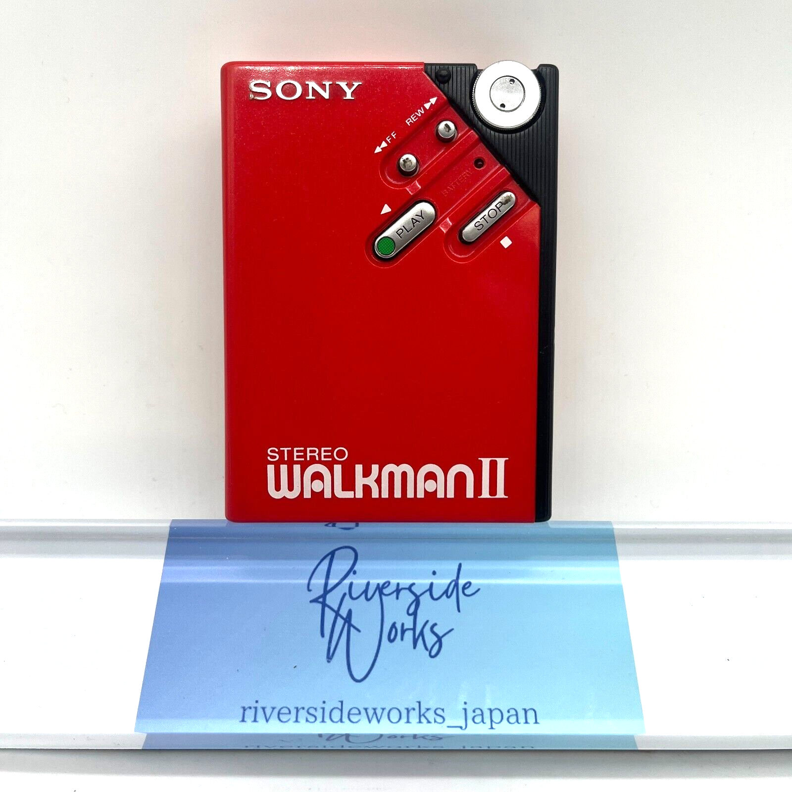 SONY WALKMAN II カセットウォークマン 赤 【公式通販】
