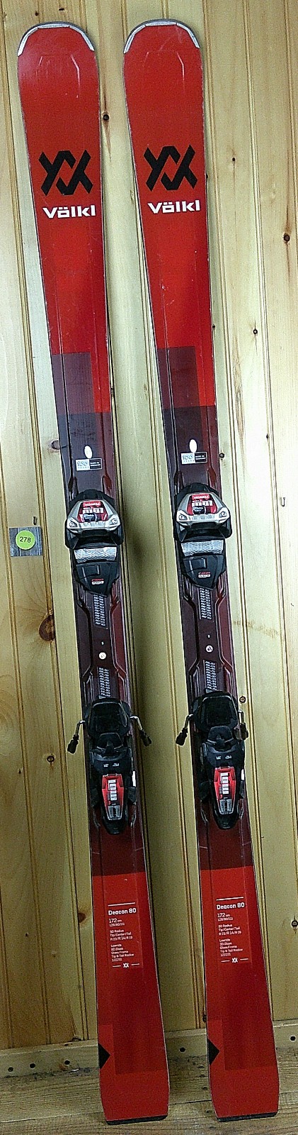 2023 Volkl Deacon 80 172cm w/ Marker Lowride XL Binding | eBay