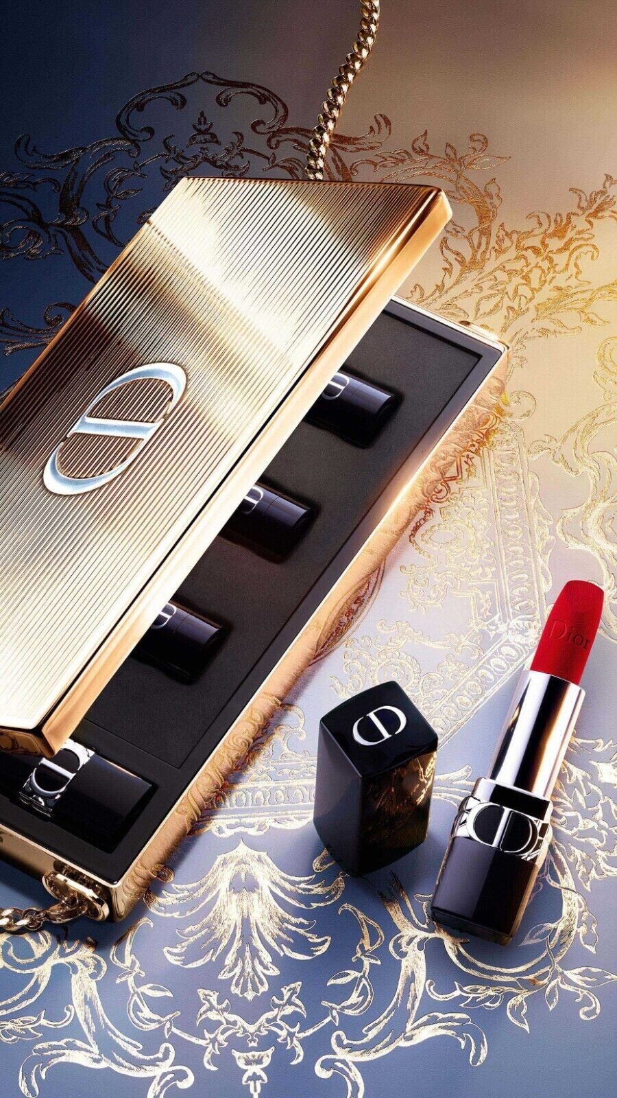 Dior Rouge Dior Minaudière Clutch - Limited Edition 2023 Holiday