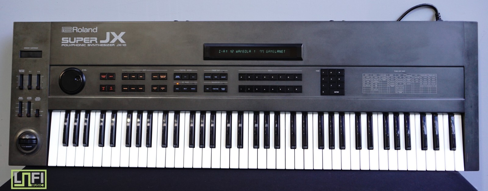 Roland JX-10 Super JX 80's Vintage Polyphonic Analogue Synthesiser