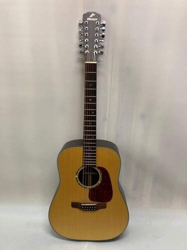 Acoustic Guitar Morris M-901-12 12 String Natural Japan Made and