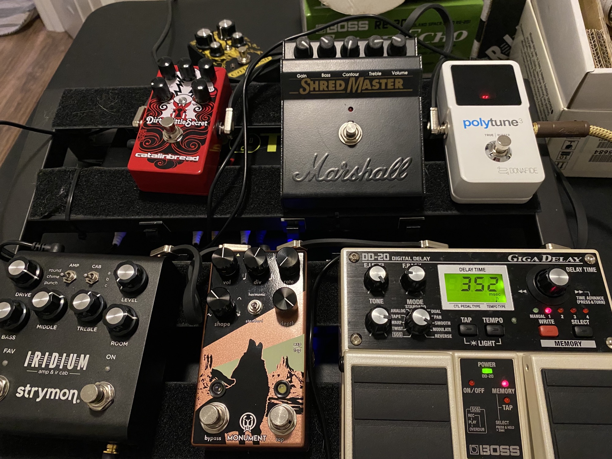 NGD: オリジナルの Marshall Shred Master。前の投稿で考えを書くのに