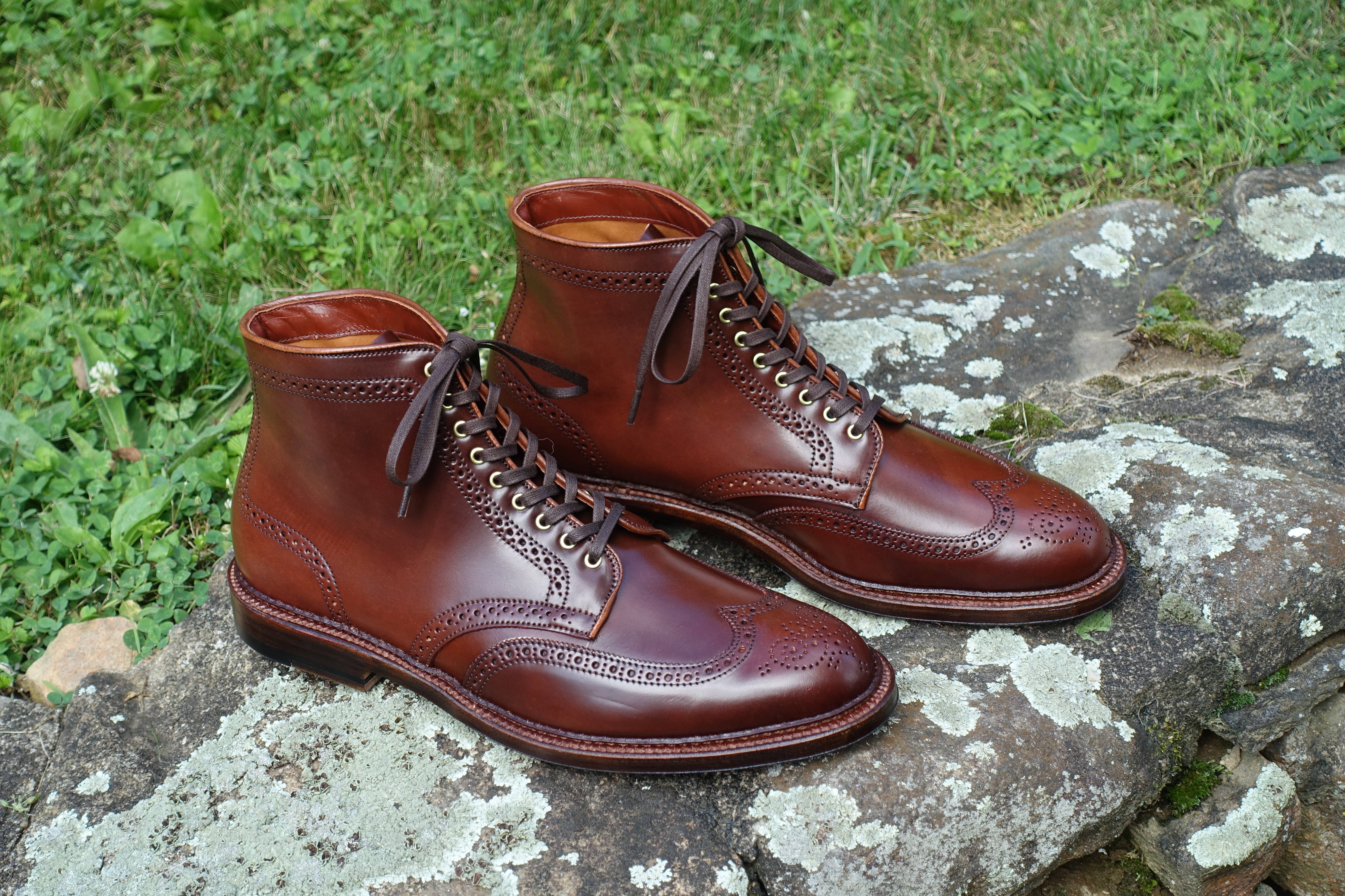 Initial Impressions] Alden x TSM Color #4 Shell Cordovan Wing Tip