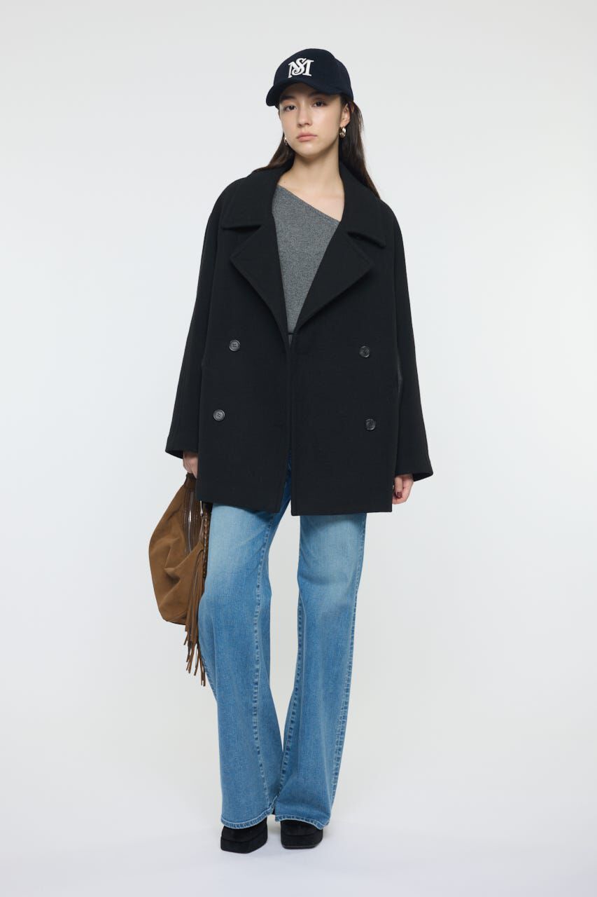 DOUBLE BREASTED MID コート（MOUSSY）｜ルミネのファッション通販
