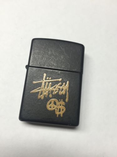 Stussy ZIppo - 'Peace and Prosperity'.K