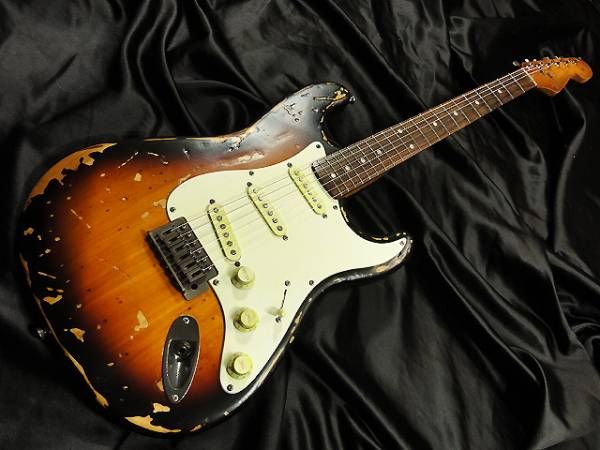Squier 3Tサンバースト ストラトキャスター Relic レリック「中古」の
