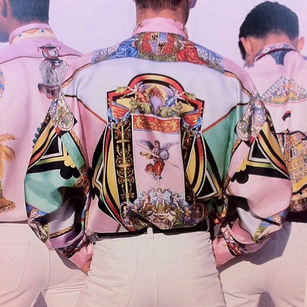 Classic Vintage: Gianni Versace's Baroque Silk Shirts