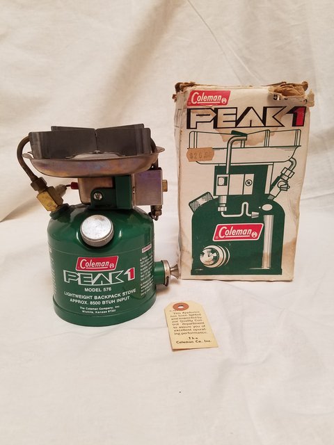 576, Peak 1, 1/76, Canada - The Coleman Collectors Forum